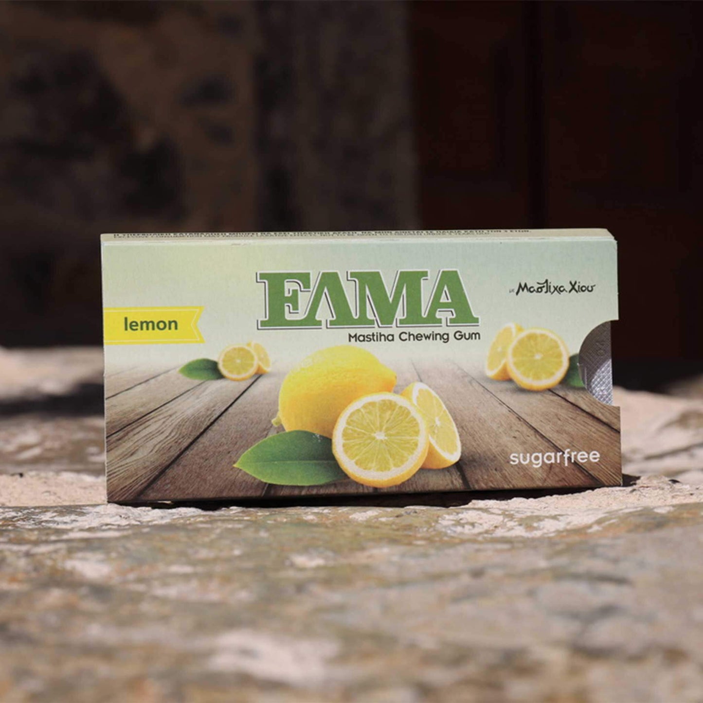 ELMA Zitrone: mit Mastix, ohne Zucker (Box)