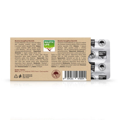 Mastix Strong&Pure Mini-Packung (20 Kapseln) Masticlife