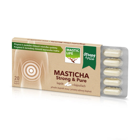 Mastix Strong&Pure Mini-Packung (20 Kapseln) Masticlife