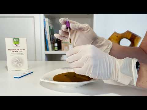 Helicobacter-Antigen-Test für Zuhause Gebrauchsanweisung für das Testkit