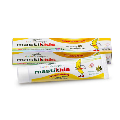 Mastic Kids: Zahnpasta mit Mastix und Banane für Kinder