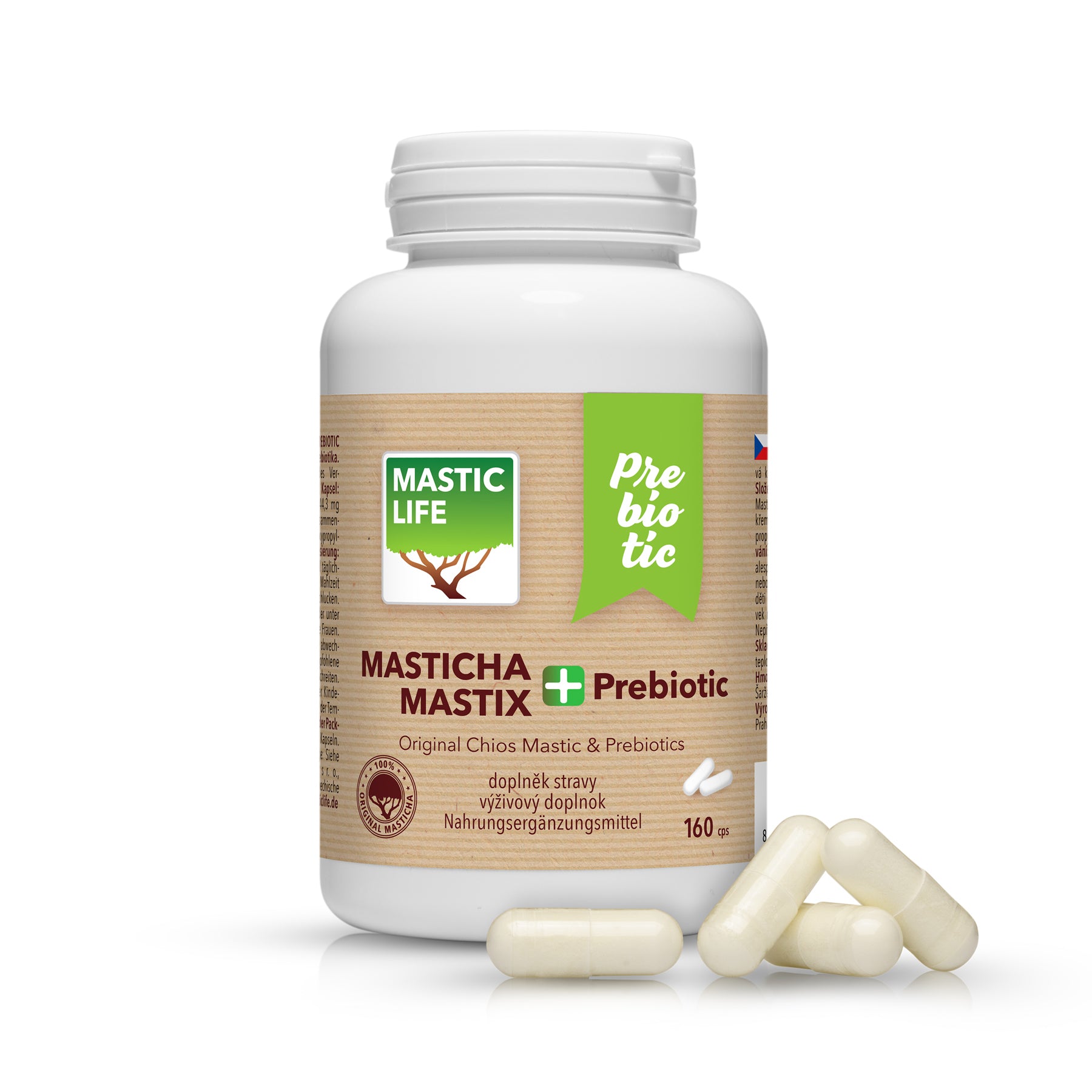 Mastix+ Prebiotic (160 Kapseln) Masticlife