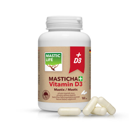 Mastix+ Vitamin D3 (160 Kapseln) Masticlife